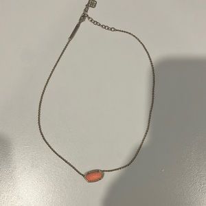 Kendra Scott: Peach/Light Pink Necklace: